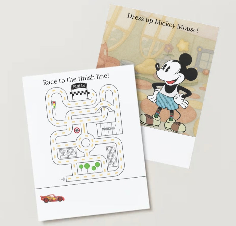 Custom Busy Book- Customized for Your Child (10 pages)
