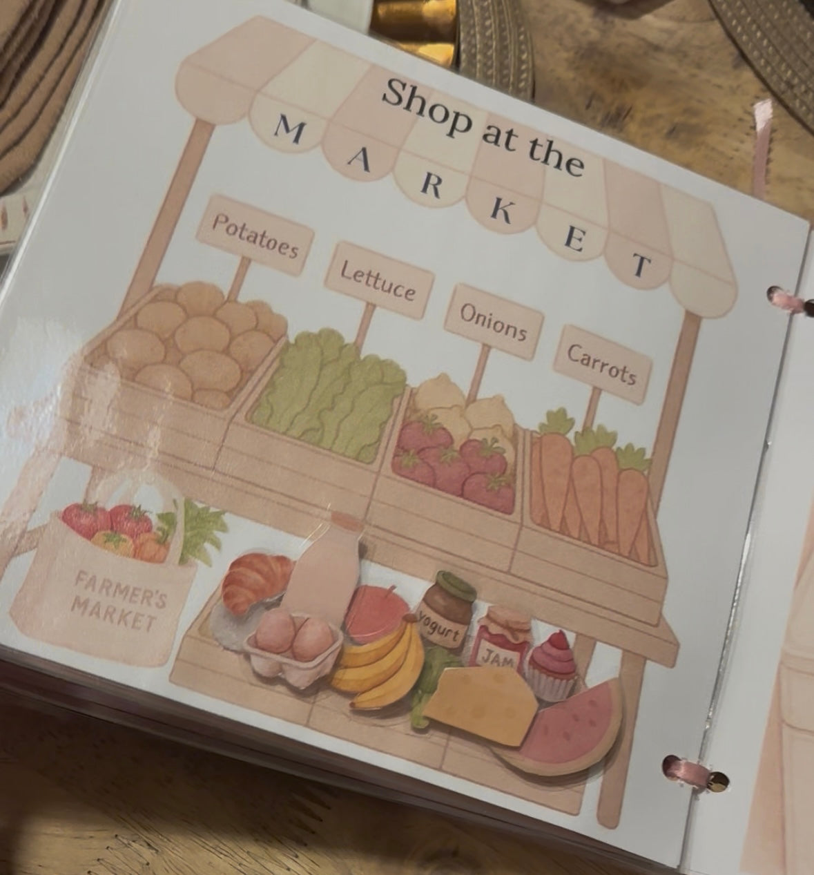 Custom Busy Book- Customized for Your Child (10 pages)