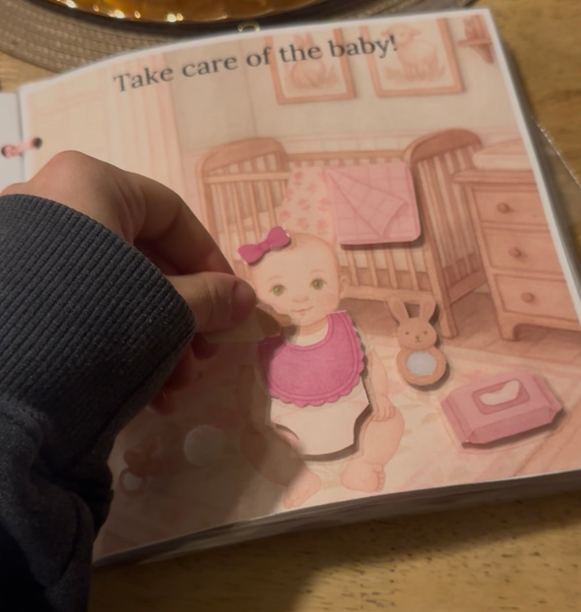 Custom Busy Book- Customized for Your Child (10 pages)